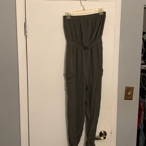 Olive green jumpsuit